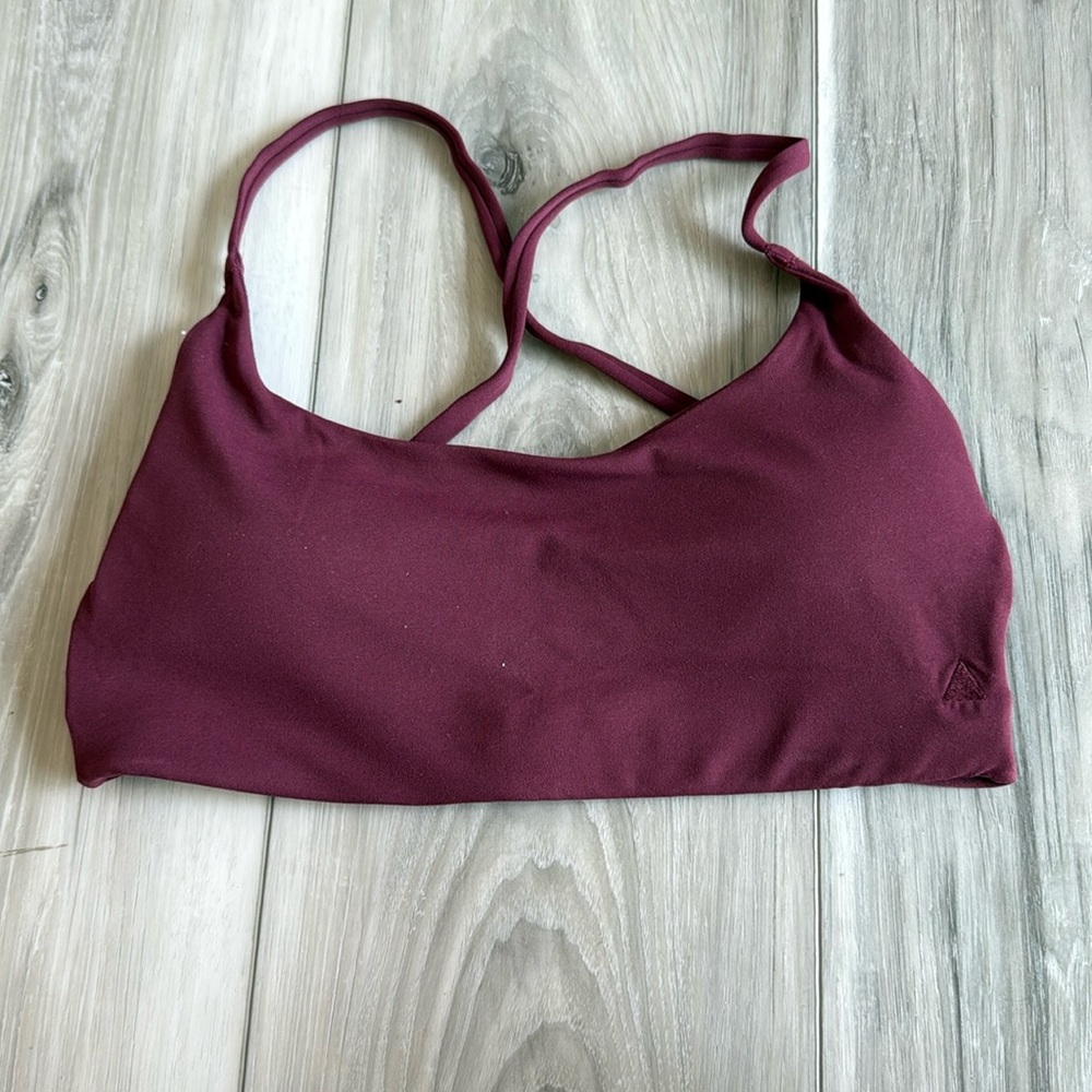 Cloud II™ Strappy Bra - Blackberry